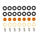 6 peças Injetor de combustível O-ring Filtro de vedação Audi 80 90 100 A4 A6 A8 2.4 2.6 2.8