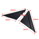 2012-2019 Fiat 500 2X Links + Rechts Seitenansicht Tür Spiegel Flagge Abdeckung Form Trim