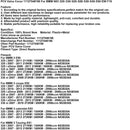 PCV ventildæksel til BMW N53 325i 330i 525i 528i 530i 630i E60 E90 11127548196