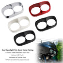 Kledning med dobbel frontlysramme for Road Glide 1998-2013