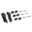 Suportes de teto solar de 14 peças, fivelas deslizantes e kit de reparo de clipes de trilho para Jeep Renegade 15-21
