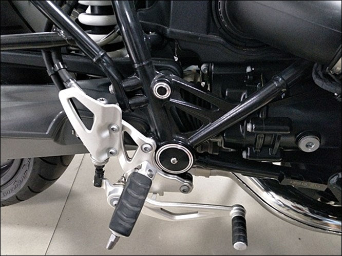 13x TAPONES DE CUBIERTA DE MARCO LATERAL DE ALUMINIO CNC TAPONES NEGROS Apto para BMW R NineT 2014-2016