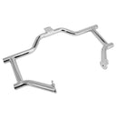 Motorschutzbügel, Anti-Crash-Stoßstangenschutz, Chrom, für Touring Road King 2009-2023