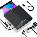7 i 1 BD-brænder, eksternt USB 3.0-drev, DVD/CD/3D-optager, filmafspiller