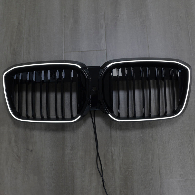 2022-2024 BMW IX3 G08 LCI DOUBLELLAME FRONT CRILL BLACK GLILLY
