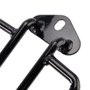 Gepäckträger hinten, schwarz, für Solositz, passend für Sportster XL XR 883 1200 2004-2022