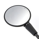 Mirror M8 Shorty left & right Black For Piaggio Vespa Primavera 50 125 150