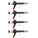 4 STK drivstoffinjektor 095000-6250 Passer Nissan Navara D22 D40 Diesel 16600-EB70A