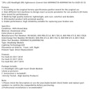 2017–2019 Audi A3 2 Stück LED-Scheinwerfer DRL Lichtquellen-Steuergerät 8V0998473A 8V0998474A