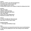 2009–2014 Ford F150 Matt Black Raptor Style Front -Floor Bar Grill Grill s LED