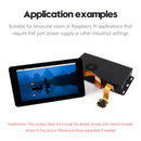 Raspberry Pi CM5 IO Compute Module 5 IO Board Metallgehäuse zur Wärmeableitung