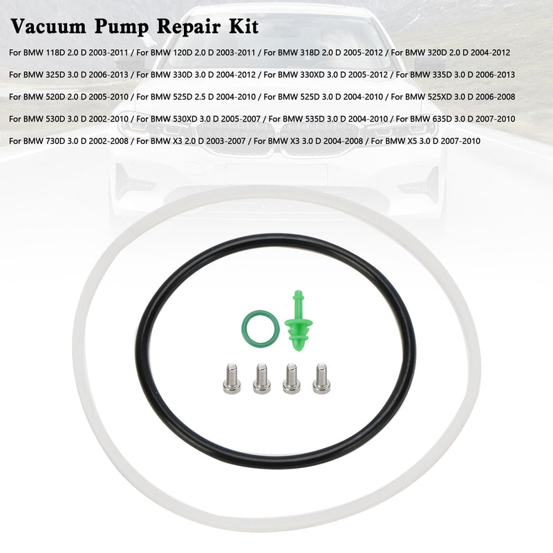 Reparasjonssett vakuumpumpe 7791232 11667791232 For BMW 2.0 3.0 D