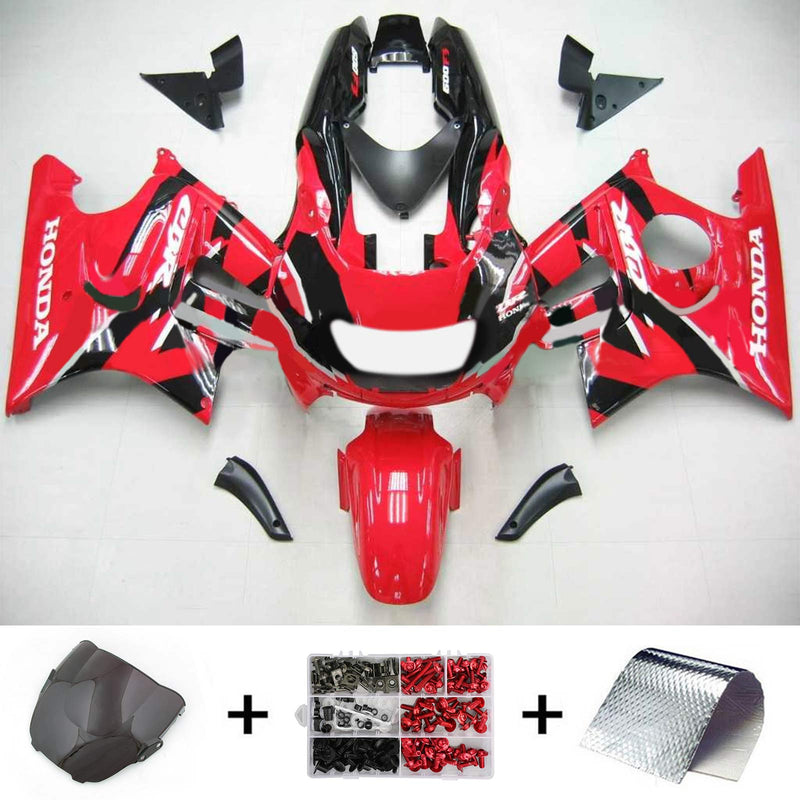 1997-1998 Honda CBR600 F3 injeksjonssalgssett body plast abs