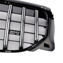 Frontstoßstangengrill in Chrom+Schwarz, passend für Mercedes-Benz GLB X247, GLB200 und GLB250 ab Baujahr 2024