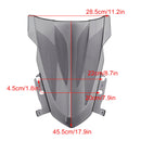 2024-2025 Daytona 660 moottoripyörän tuulilasi