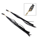 Lenkerquaste Bremshebelgriff-Dekoration Schwarz für Dyna Road Glide Road King