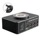 140W Schnellladegerät Intelligentes PD100W Notebook Multi-Port USB Ladegerät UK