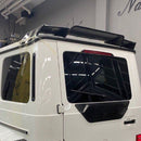 Kulfiberdæksel til reservehjulsmonteringshuller, egnet til Mercedes-Benz W464 og W465 (2019–2026).