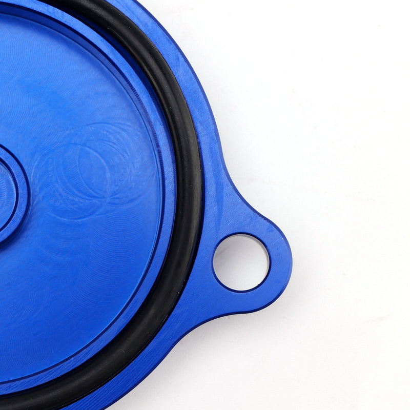 CNC Blau Öl Filter Abdeckung Für Suzuki Burgmann UH 125 150 200 DR-Z 400 ES SM