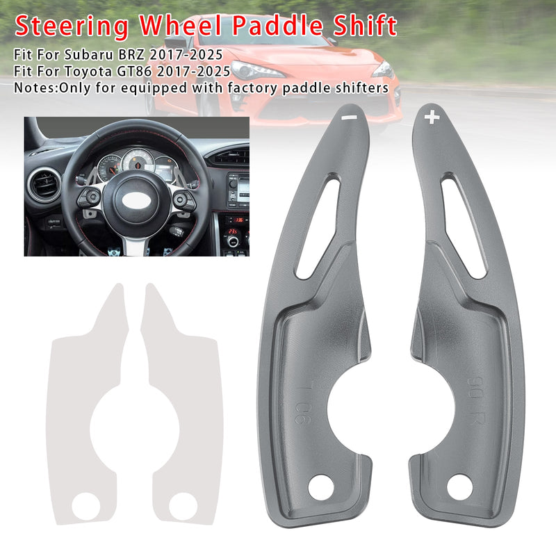 Steering Wheel Paddle Shifter Extension Fit For Subaru Toyota 2017-2025 Aluminium