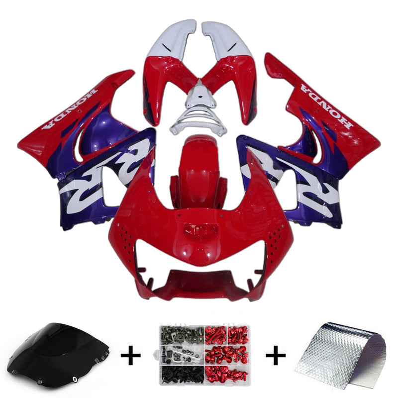 1998-1999 Honda CBR900RR 919 Injection Fairing Kit Body Plast ABS