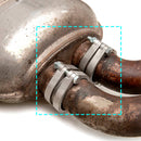 Oprava zrezivělé svorky příruby zadního tlumiče výfuku pro BMW E46 M3