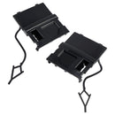 EIN Paar Auto Vorderen Stoßfänger Tow Haken Auge Abdeckung Kappe Für VW Touarge 2014 - 2018