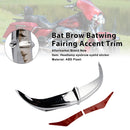 Bat Brow Batwing Fairing Trim for Electra Street Glides Trikes 96-13