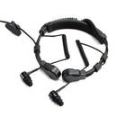 K-Head Teleskop-Halsvibrationsmikrofon-Headset für TK-208, TK-220, TH-D7, TH-F6