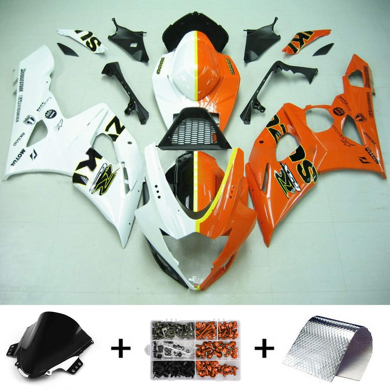 2005-2006 Suzuki GSXR1000 K5 Injection Trigger Kit Karosseri plast ABS