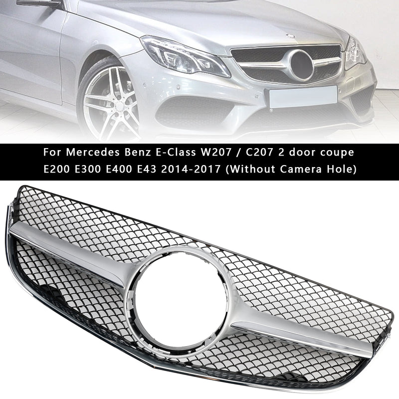 2014-2017 Mercedes Benz třídy E W207 Mřížka předního nárazníku kupé