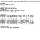 2000/04-2006/10 BMW X5 E53 3.0i 2979 ccm, 170 KW, 231 PS Türschloss vorne links Stellantrieb 51218402537