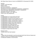 2013–2020 MERCEDES S-Klasse (W222) Neues Radarsensor-Distronic-Steuergerät A000905870 A0009026613