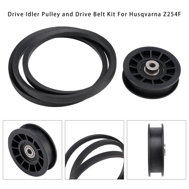 DRIVE IDLER PULLEY DRIVE BELT 539110411 & 539110311 For HUSQVARNA Z254F