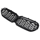 Kromi kiiltävä musta etusäleikkö kameralla sopii BMW 5-sarjan G30 G31 21-22