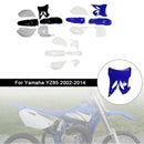 Cambios de guardabarros del kit de plástico corporal para Yamaha YZ85 2002-2014