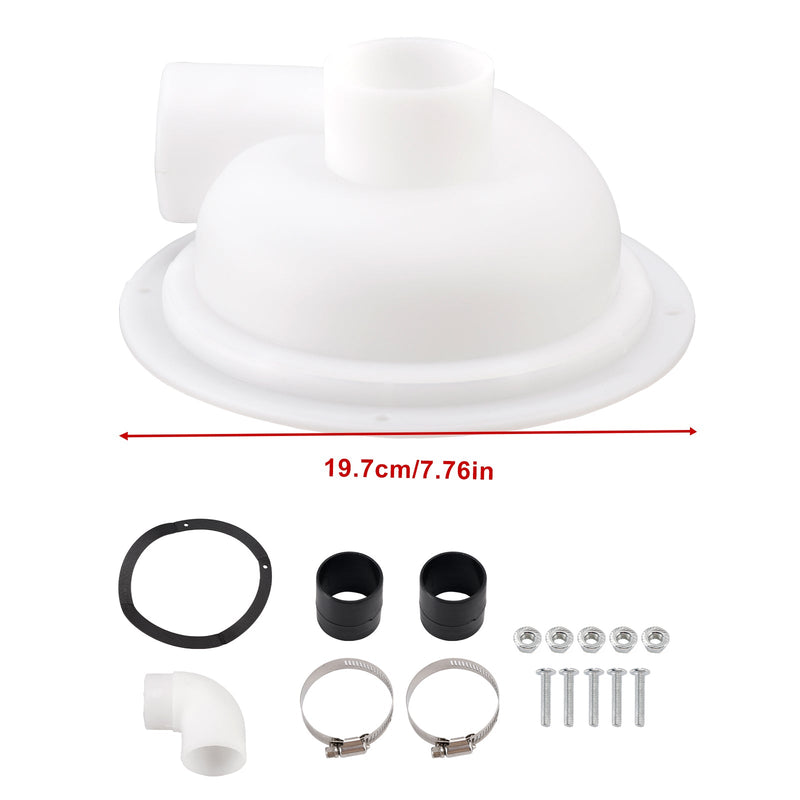 Dust Cyclone Separator Cover Attachment Chipboard Vacuum Cleaner Parts Plaster Vacuum Dust Separator Vacuum Cleaner Accessory