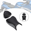 2022–2024 Für Suzuki GSX1300R Raider Soziussitz-Set vorne &amp; hinten, Schwarz 2