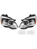 2007–2012 Für GMC Acadia ohne Leuchtmittel und Vorschaltgerät, linker + rechter HID-Scheinwerfer 22938888 GM2503323