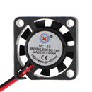 4x børsteløs jævnstrømskøleventilator 5V 2006 20x20x6mm ærme 2-benet ledning