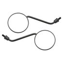 Sort M10 spejlsæt til Honda NX 650 Dominator / XL 600 R / Transalp / MTX 50