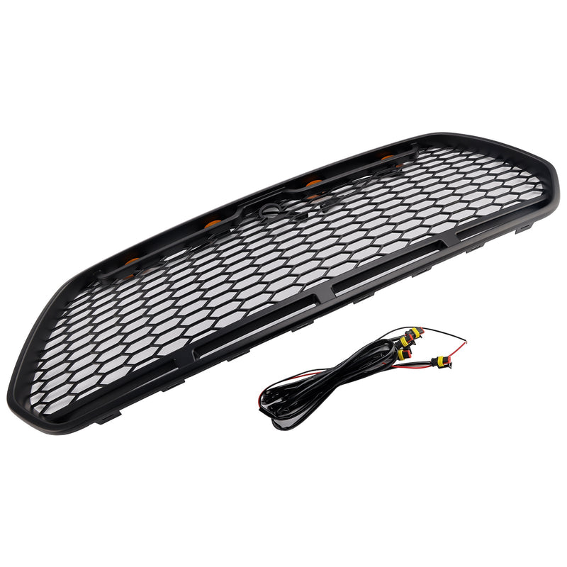 2015–2018 Ford Transit Mk8 Raptor LED-grillillä etulattialla, Matt Black