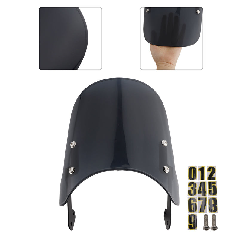 Windschutzscheibe Windschutz fit für YAMAHA XSR 155 2020-2023 XSR 125 2024-2025