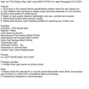 Dritte Bremsleuchte (hoch) 68247167AA für Jeep Renegade 2015-2020