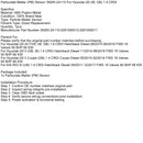 CZ) 1.4 CRDI Diesel Particulate Sensor 39265-2A110 pro Hyundai i20 (IB