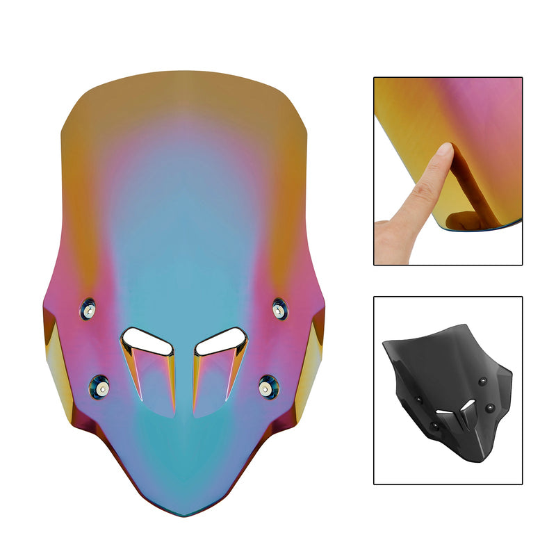 Parabrisas de motocicleta ABS adecuado para HONDA CB400X/CB500X 2019-2024