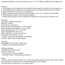 2008-2013 BMW X5 E70 X6 E71 Scheibenwischer Motorhaube Kühlergrill Abdeckung 51717151969