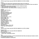 10 STÜCKE Auto Licht Rohrlampe birne C5W SV8.5 36 MM 6418 12 V 5 Watt Für OSRAM