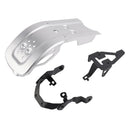 2024-2026 Scrambler 400 X/XC Aluminium Skid Plate Silver