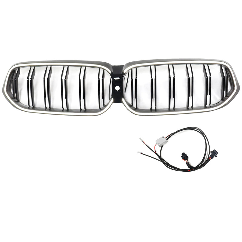 2020–2025 BMW 6 -sarja G32 Double-Amelle-munuaissrilli, musta